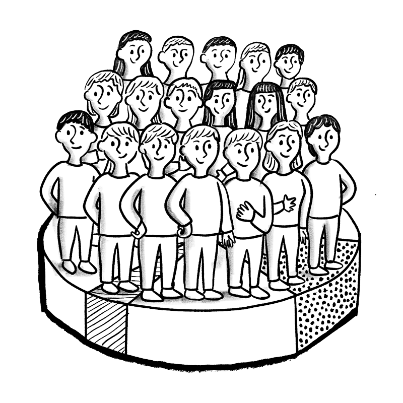 crowd of people(Illustration)