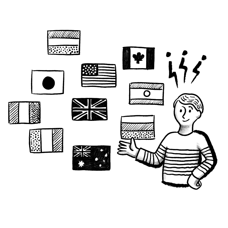 global & Multilingual(Illustration)